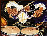 Steven Johnson Thounder painting